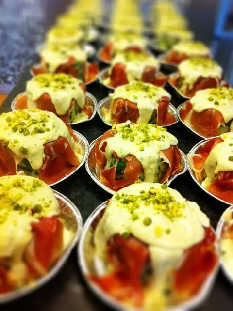 Hapjes met pistache